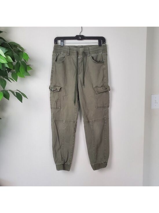 Monkey Ride Jeans Pants - Monkey Ride Olive Green Cargo Pants Women's Size 29 Distressed